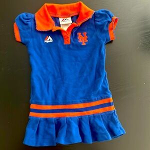 2T girls Mets dress